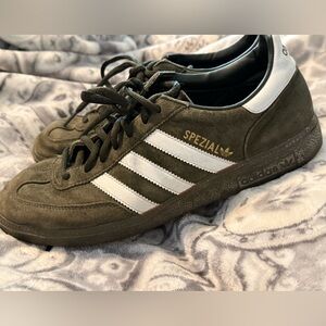 Rare Vintage Adidas Spezial Low Sneakers Streetwear 2008 Khaki 8US